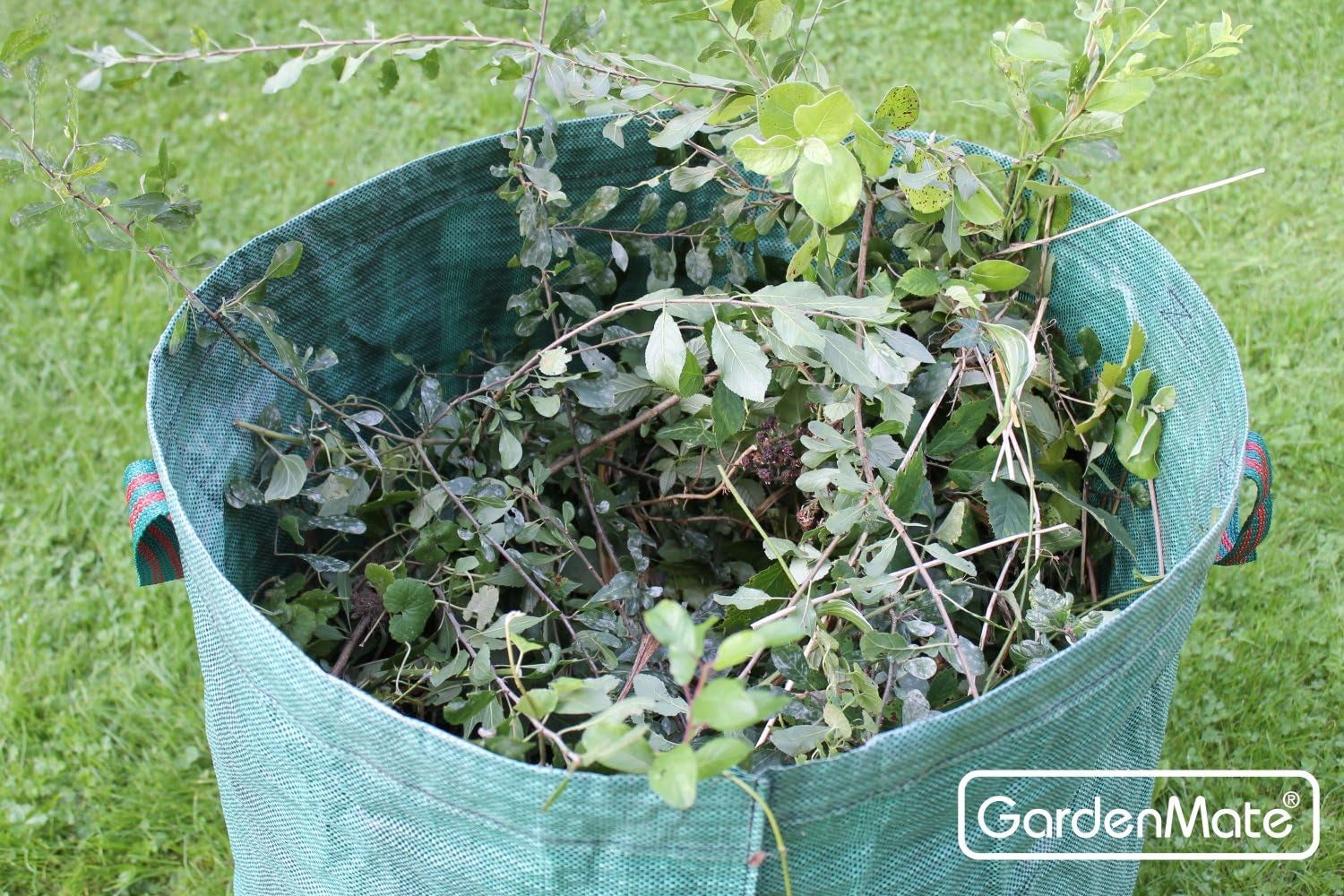3-Pack 72 Gallons Reusable Garden Waste Bags (H30, D26 Inches) - Yard Waste Bags