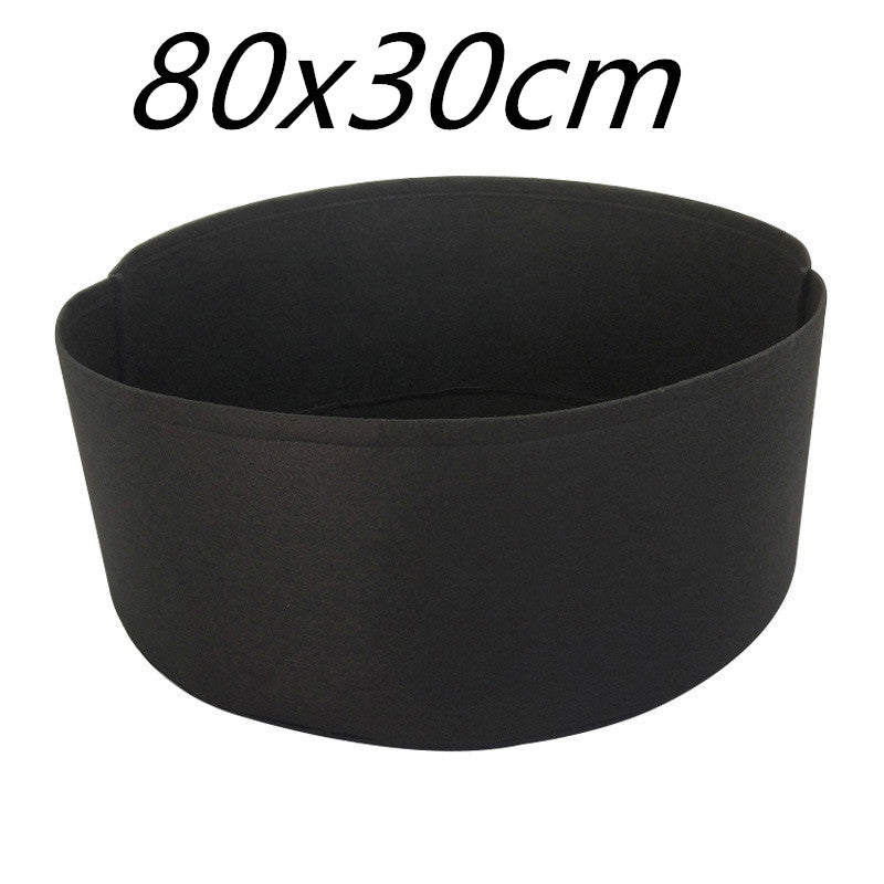 Fabric Raised Garden Bed Planter Bag with Drainage - Round Grow Container