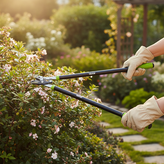 32-Inch Steel Lopper with 4X Cutting Power — Cuts Up to 2" Branches