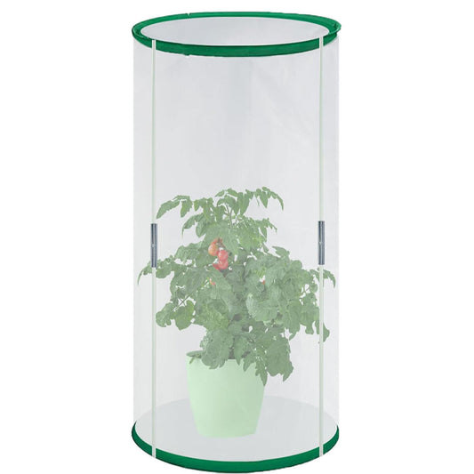 Mesh Plant Greenhouse Cover with Zipper – Pop-Up Garden Protection Cloche