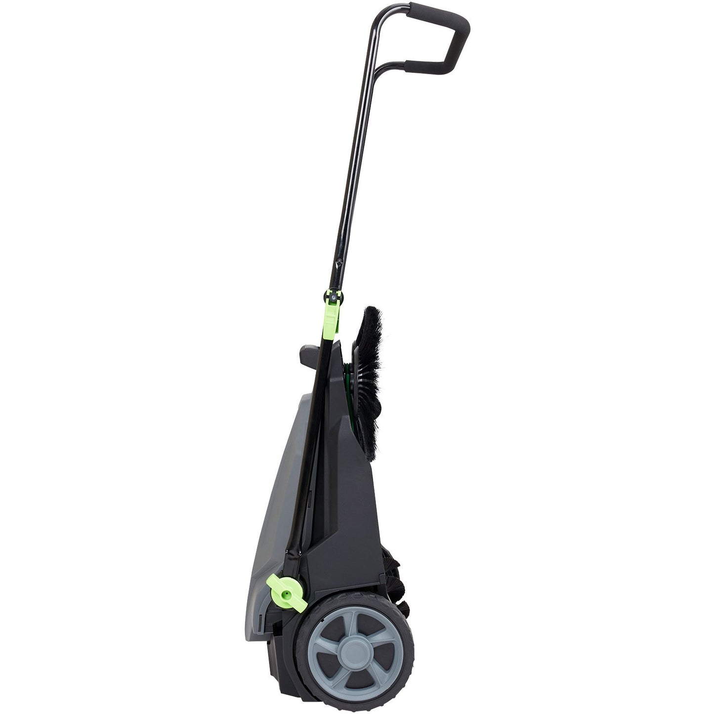 25.6 in. Manual Push Sweeper for Garage, Driveway, and Patio Cleanup