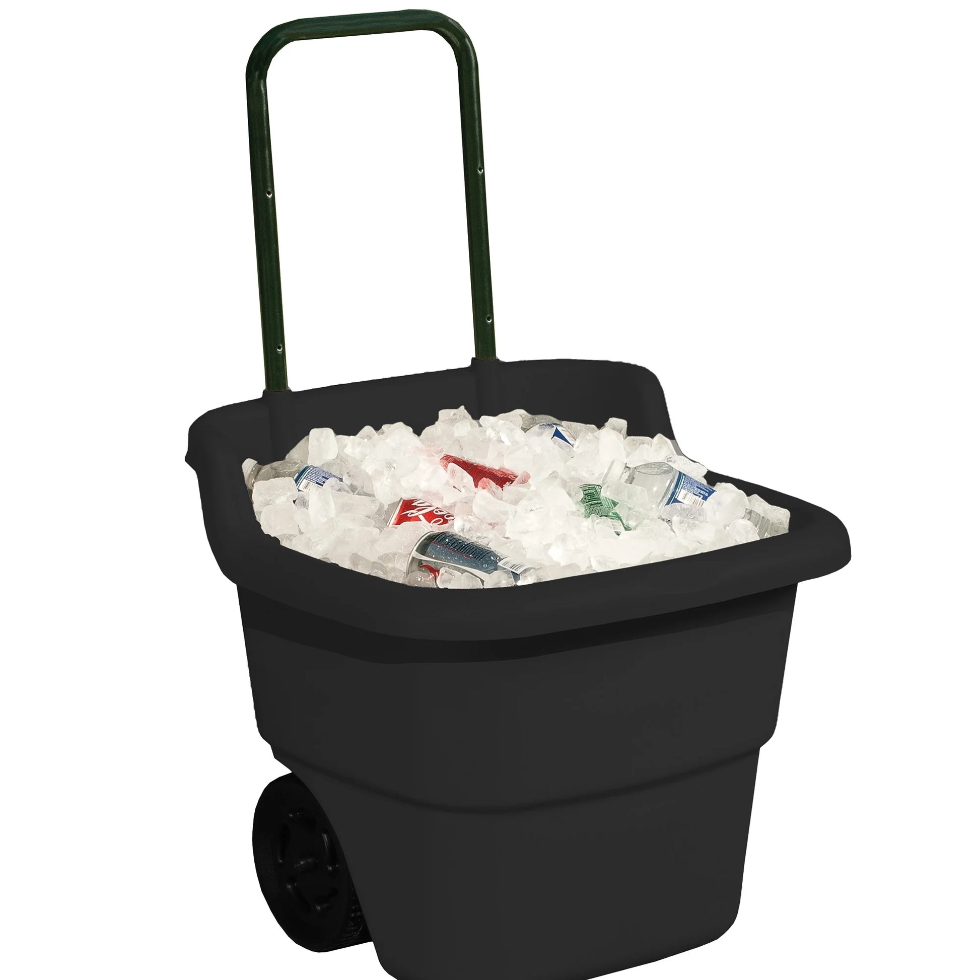 (3 Pack)  15-Gal Lawn & Garden Cart, Durable Resin Material, Assembled L: 20.75", W: 22.5", H: 35.75"