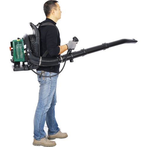 2-Stroke Gas Backpack Leaf Blower – 63.3cc 3.6HP 750CFM Professional
