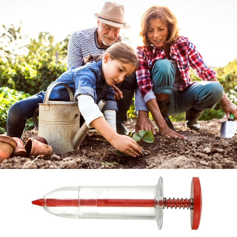 Mini Seed Dispenser Syringe - Precision Planter for Small Seeds