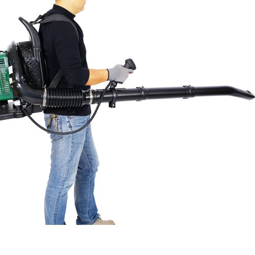 2-Stroke Gas Backpack Leaf Blower – 63.3cc 3.6HP 750CFM Professional