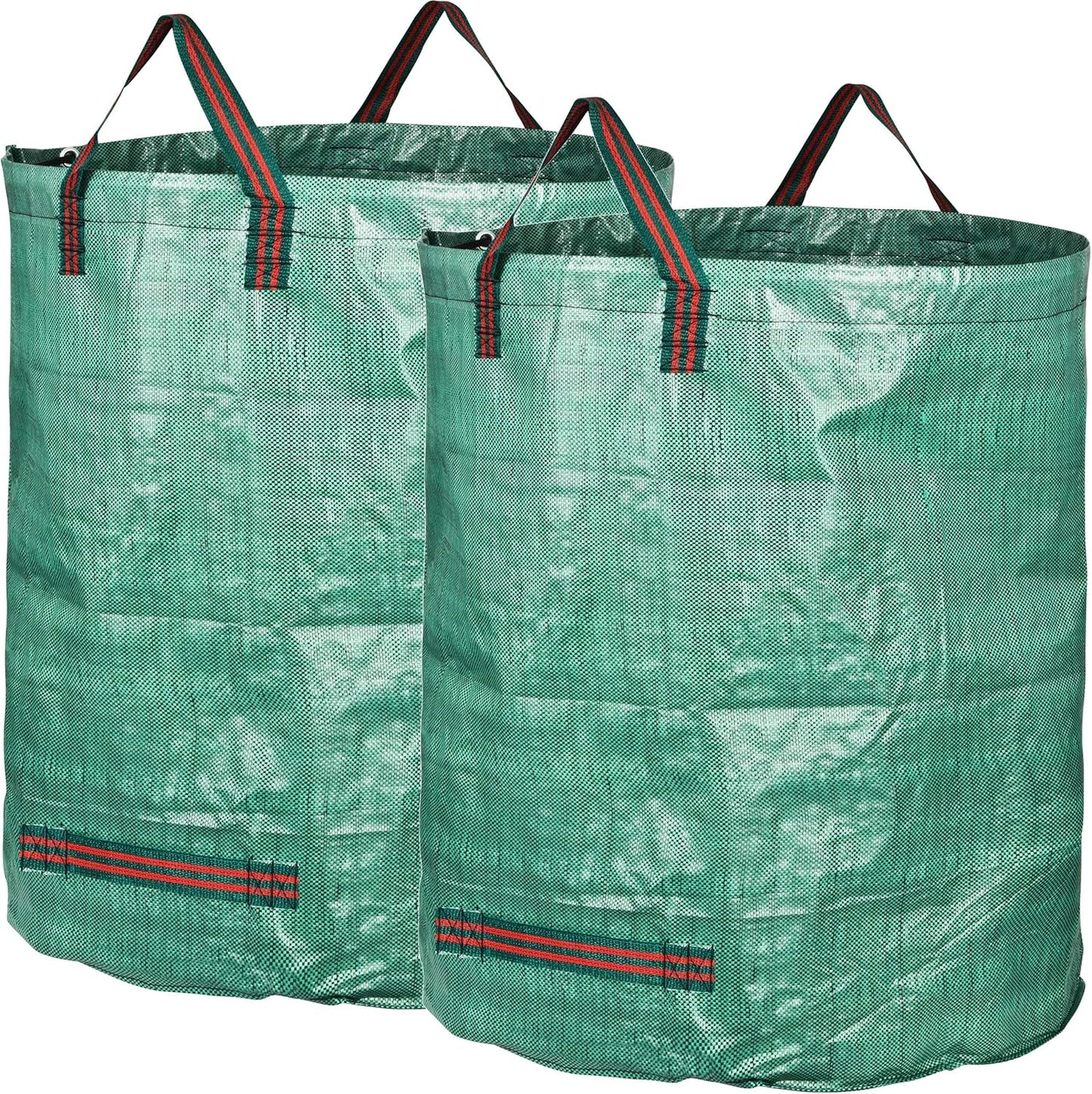 3-Pack 72 Gallons Reusable Garden Waste Bags (H30, D26 Inches) - Yard Waste Bags