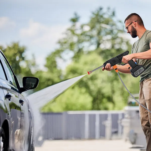 VEVOR Cordless Pressure Washer 400 PSI – Portable Battery Power Washer Kit