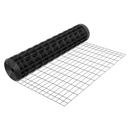 Garden & Livestock Fence - 48" x 50ft Galvanized Steel Mesh for Raised Beds & Animal Enclosures