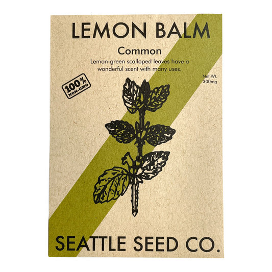 Lemon Balm Seeds – Aromatic Herb & Natural Mosquito Repellent Plant