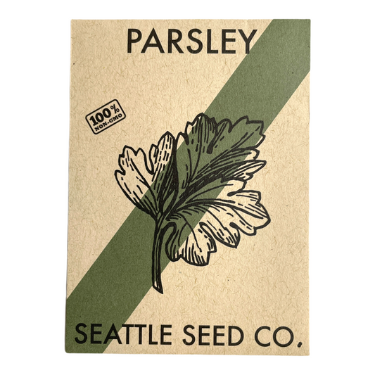 Italian Flat Leaf Parsley Seeds – Hardy Dark Green Culinary Herb