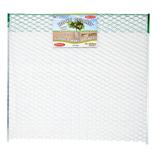 Root Guard 15-Gallon Wire Gopher Basket for Plant Roots