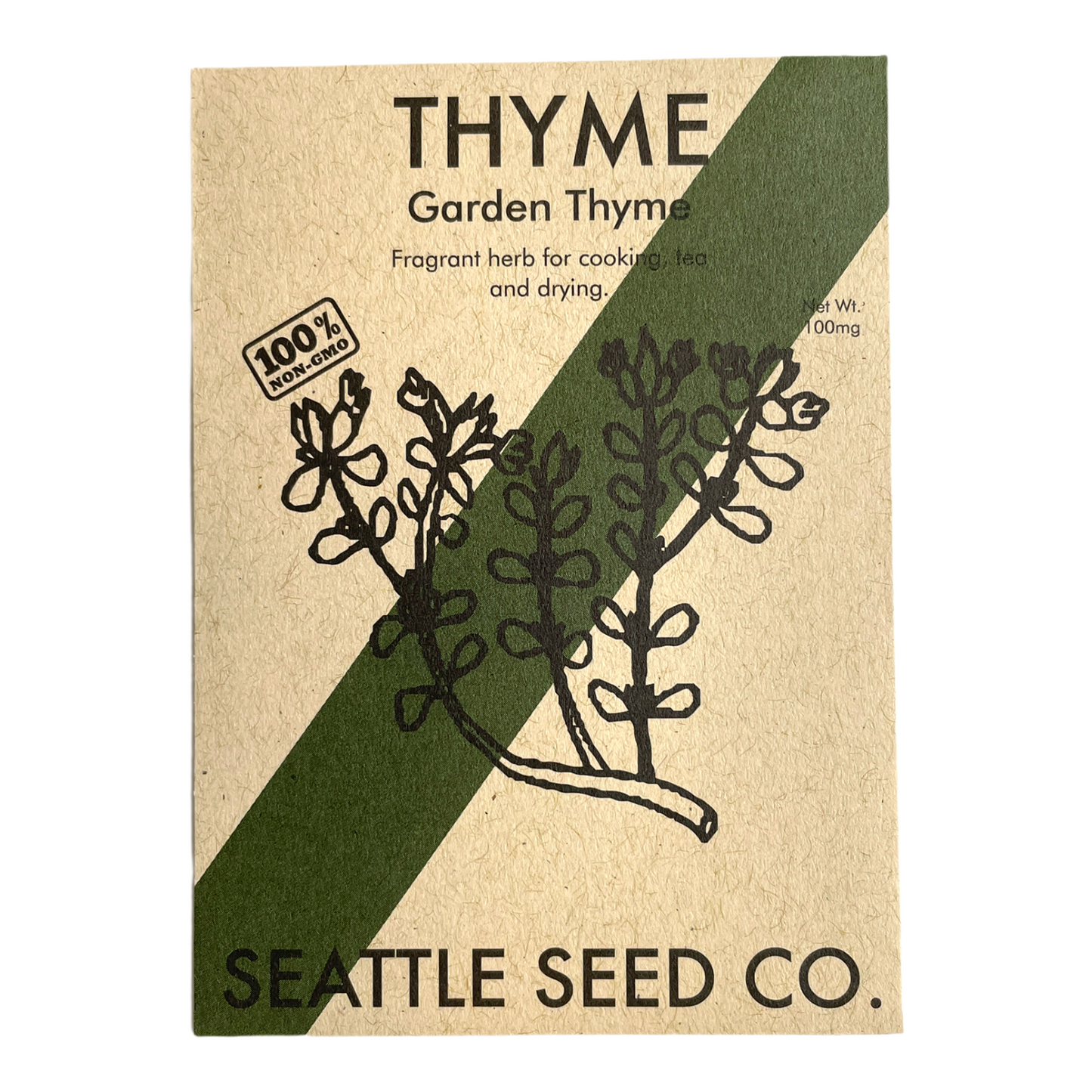 Common Thyme Seeds – Perennial Herb, Open-Pollinated, 60-90 Days